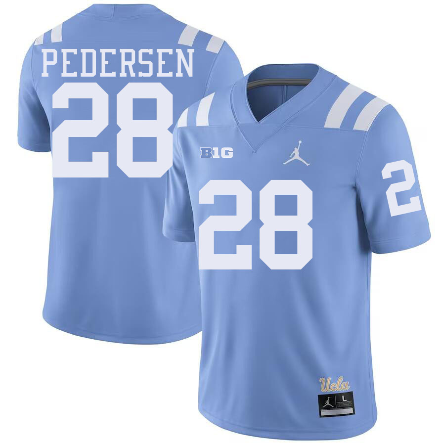 Jack Pedersen UCLA Jersey,UCLA Bruins #28 Jack Pedersen Jersey Youth College Football Uniforms-Throw